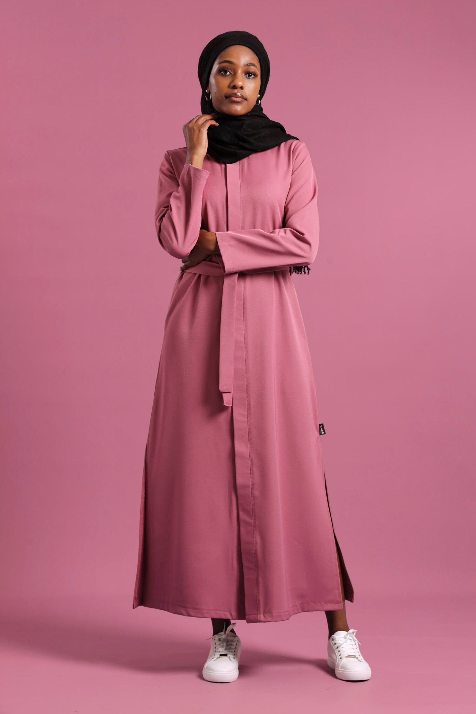 NEW LADIES LONGSLEEVE MODEST DRESS - Greens Medi Scrubs South Africa - Premium Medical Uniforms & Apparel - Delivery Across SA