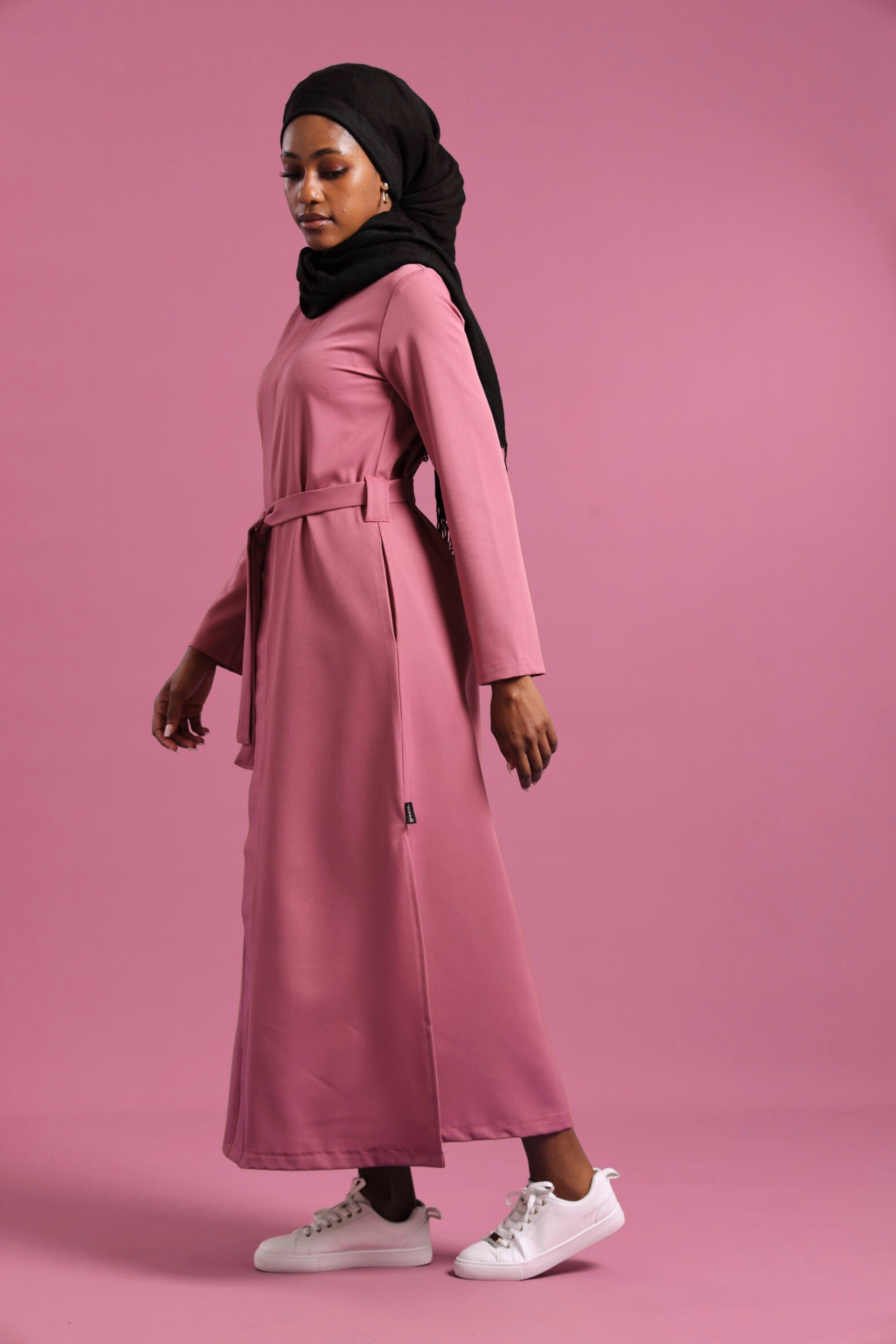 NEW LADIES LONGSLEEVE MODEST DRESS - Greens Medi Scrubs South Africa - Premium Medical Uniforms & Apparel - Delivery Across SA