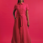 NEW LADIES SHORTSLEEVE MODEST DRESS - Greens Medi Scrubs South Africa - Premium Medical Uniforms & Apparel - Delivery Across SA