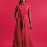 NEW LADIES SHORTSLEEVE MODEST DRESS - Greens Medi Scrubs South Africa - Premium Medical Uniforms & Apparel - Delivery Across SA