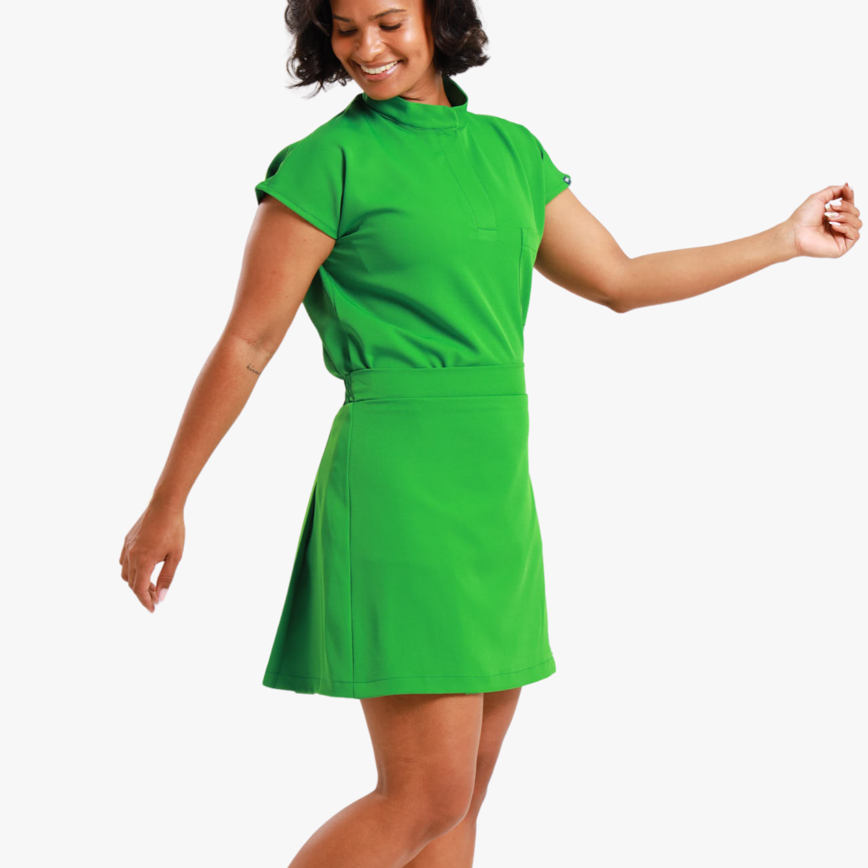 NEW LADIES SERENA SKIRT - Greens Medi Scrubs South Africa - Premium Medical Uniforms & Apparel - Delivery Across SA