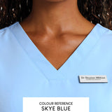 THE LUX LADIES V-NECK TULIP TOP - Greens Medi Scrubs South Africa - Premium Medical Uniforms & Apparel - Delivery Across SA