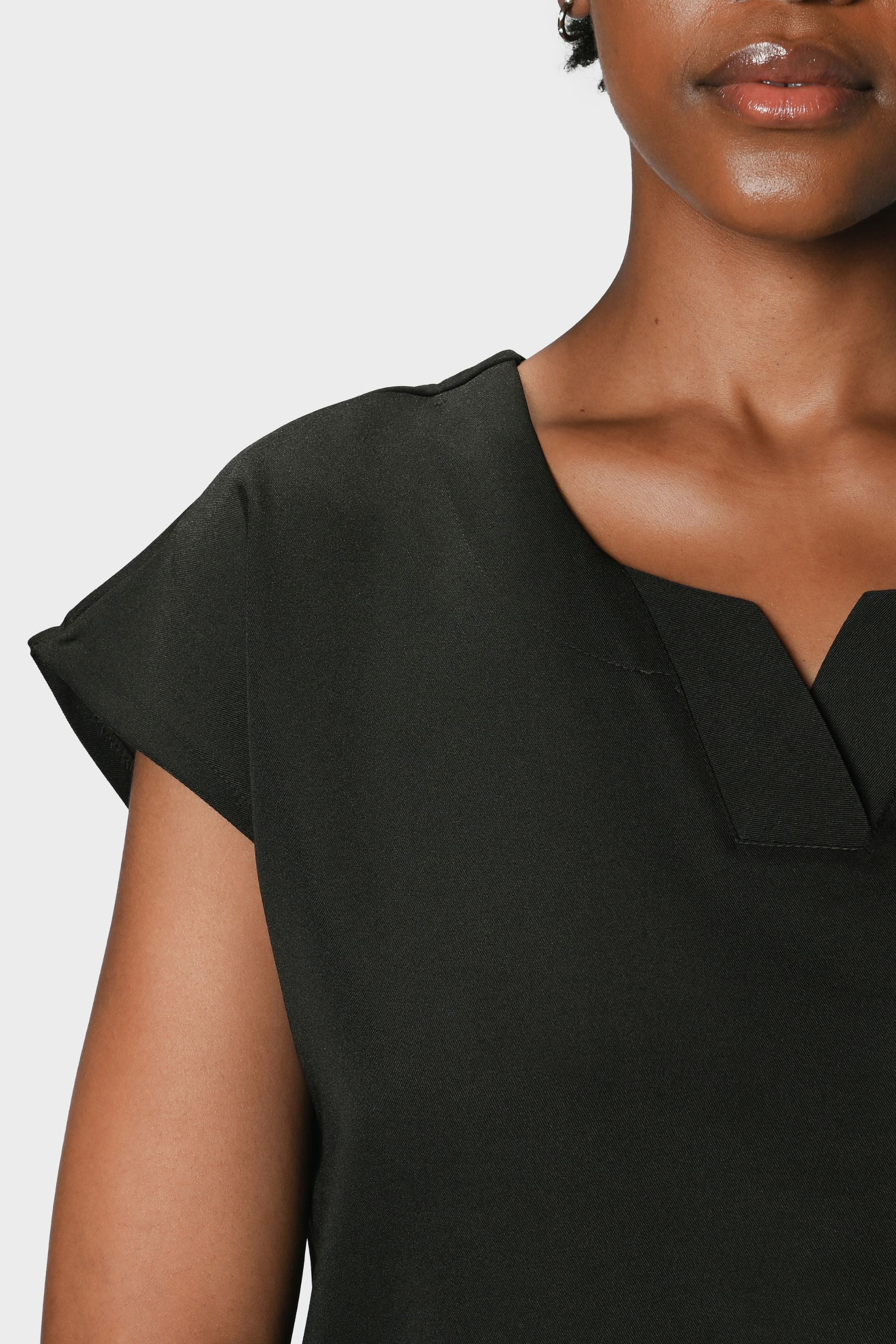 THE LUX LADIES NALEDI PETAL TOP - Greens Medi Scrubs South Africa - Premium Medical Uniforms & Apparel - Delivery Across SA