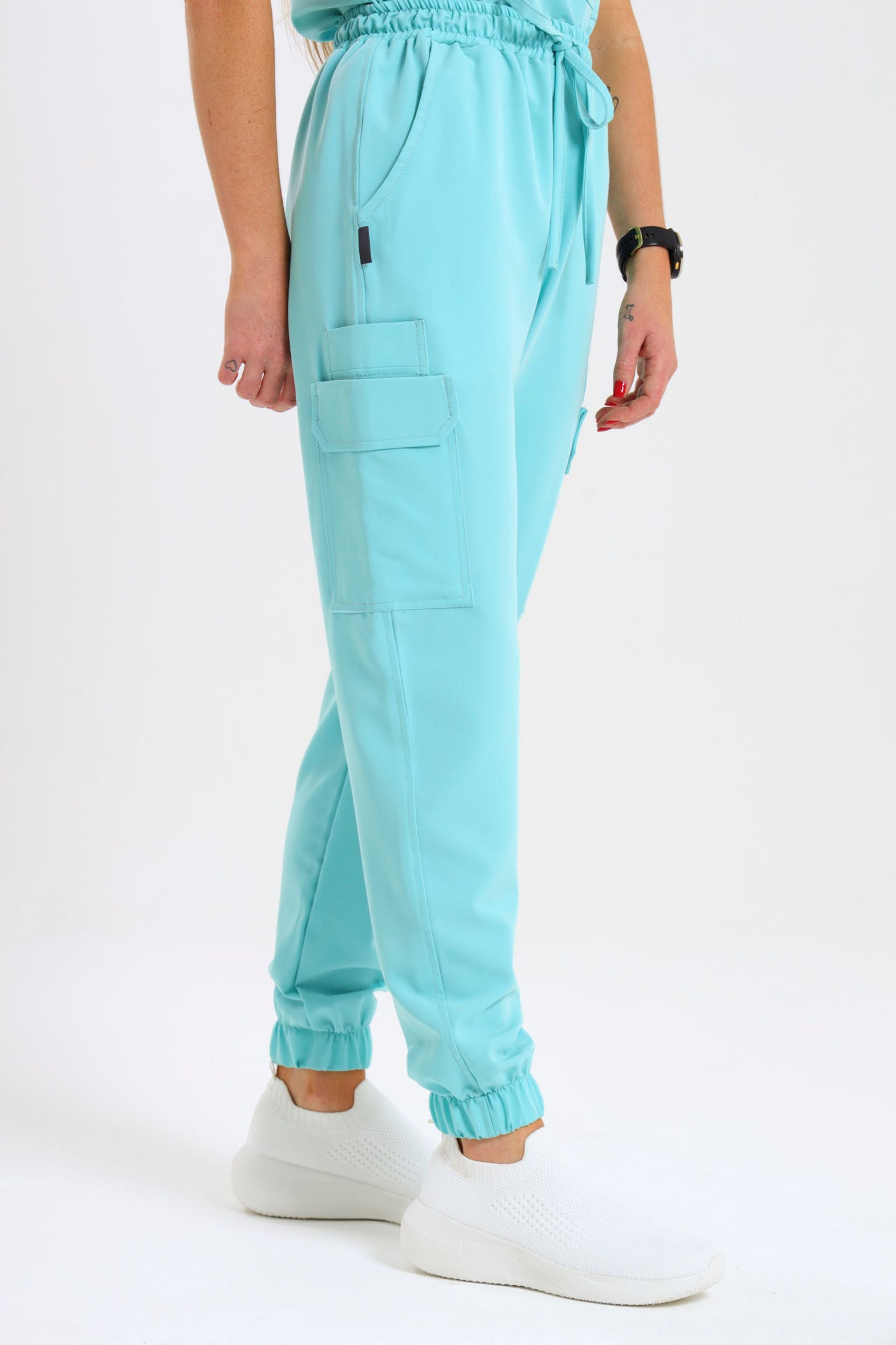 THE LADIES LUX JOGGER PANTS - Greens Medi Scrubs South Africa - Premium Medical Uniforms & Apparel - Delivery Across SA