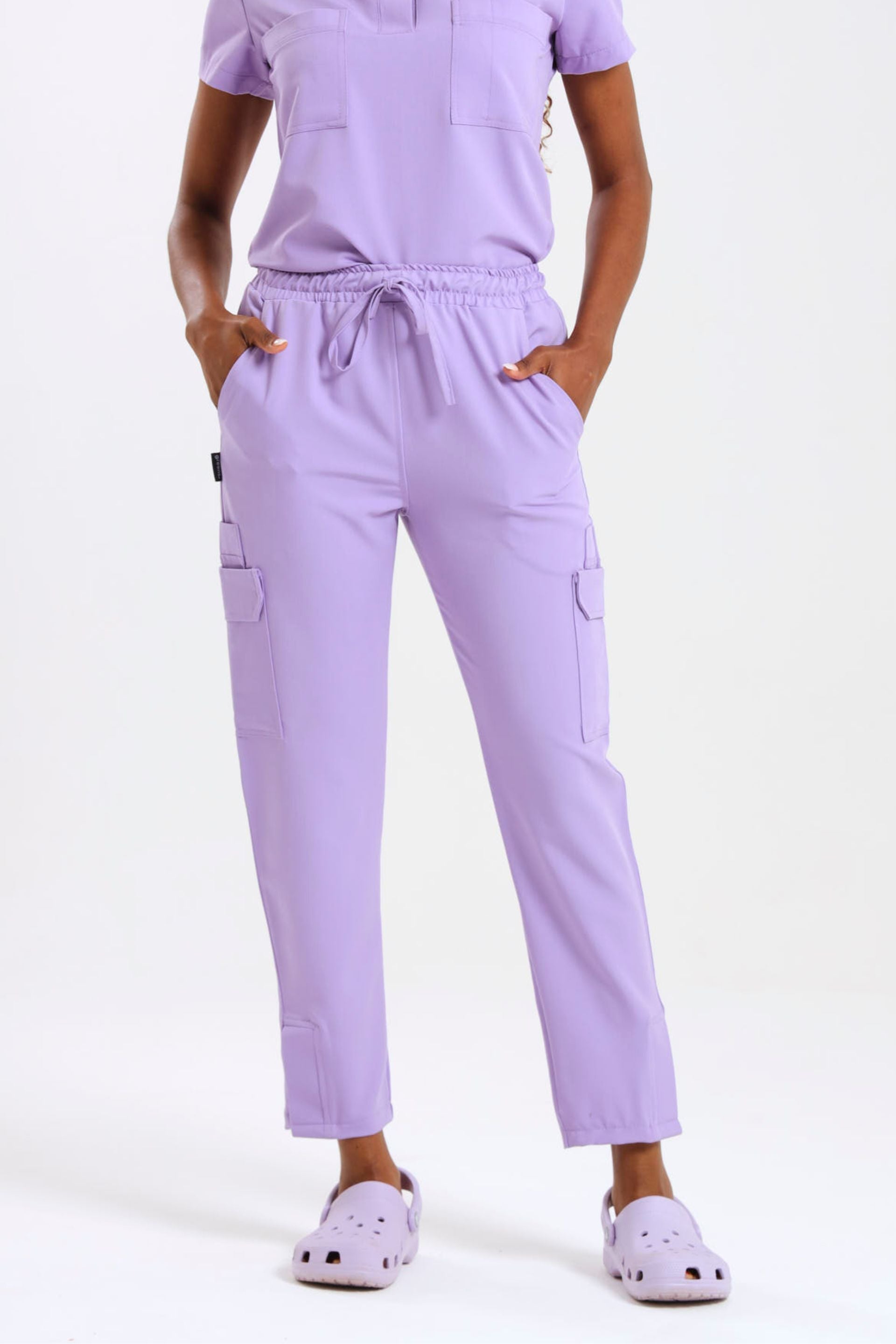 THE LADIES LUX STRAIGHT-LEG PANTS - Greens Medi Scrubs South Africa - Premium Medical Uniforms & Apparel - Delivery Across SA