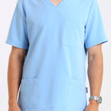 THE LUX MENS V-NECK TOP - Greens Medi Scrubs South Africa - Premium Medical Uniforms & Apparel - Delivery Across SA
