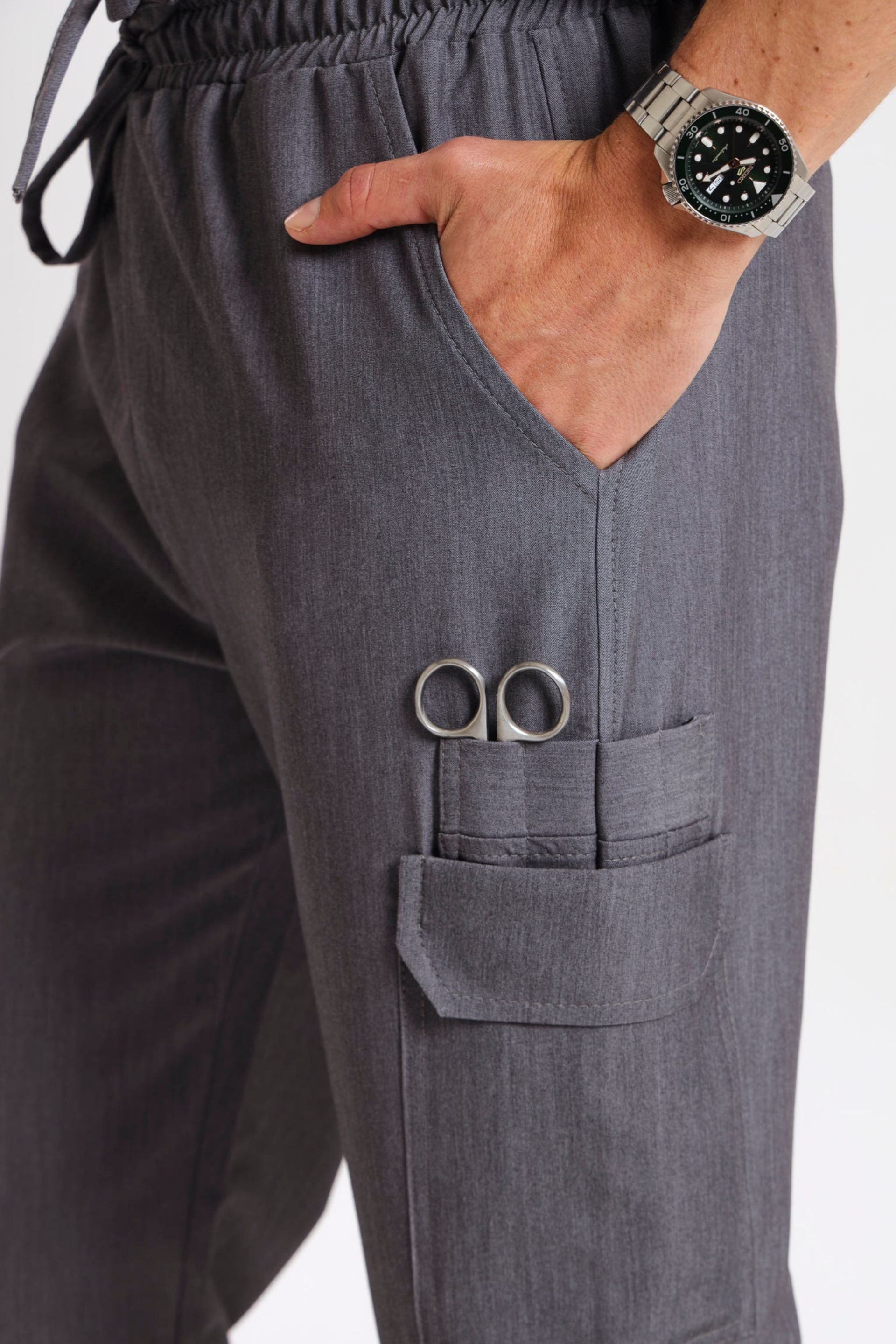 THE MENS LUX JOGGER PANTS - Greens Medi Scrubs South Africa - Premium Medical Uniforms & Apparel - Delivery Across SA