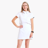 NEW LADIES PRO-COLLARED FEMME TOP - Greens Medi Scrubs South Africa - Premium Medical Uniforms & Apparel - Delivery Across SA