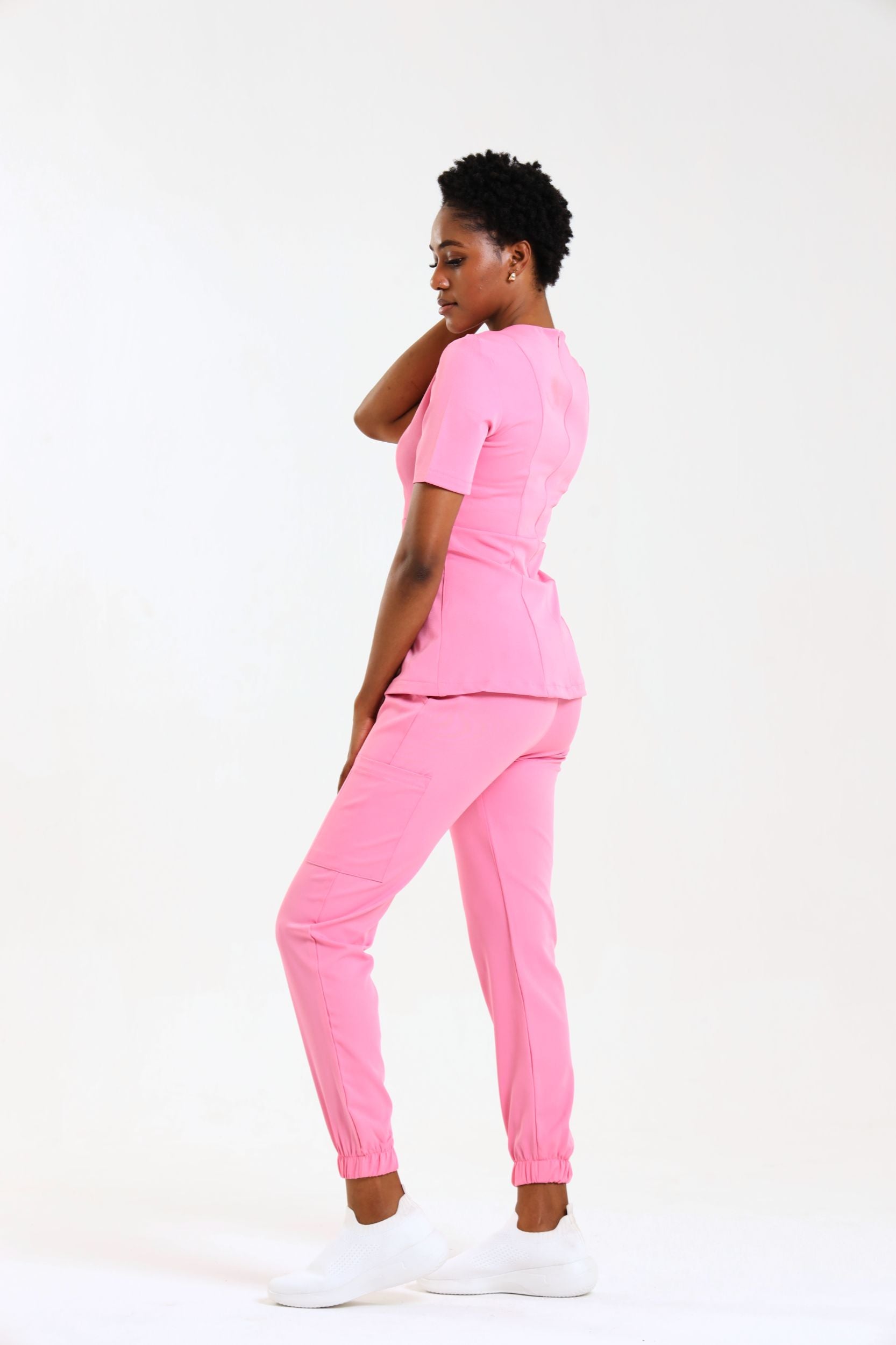 THE LADIES ELEGANT-STYLE TOP - Greens Medi Scrubs South Africa - Premium Medical Uniforms & Apparel - Delivery Across SA