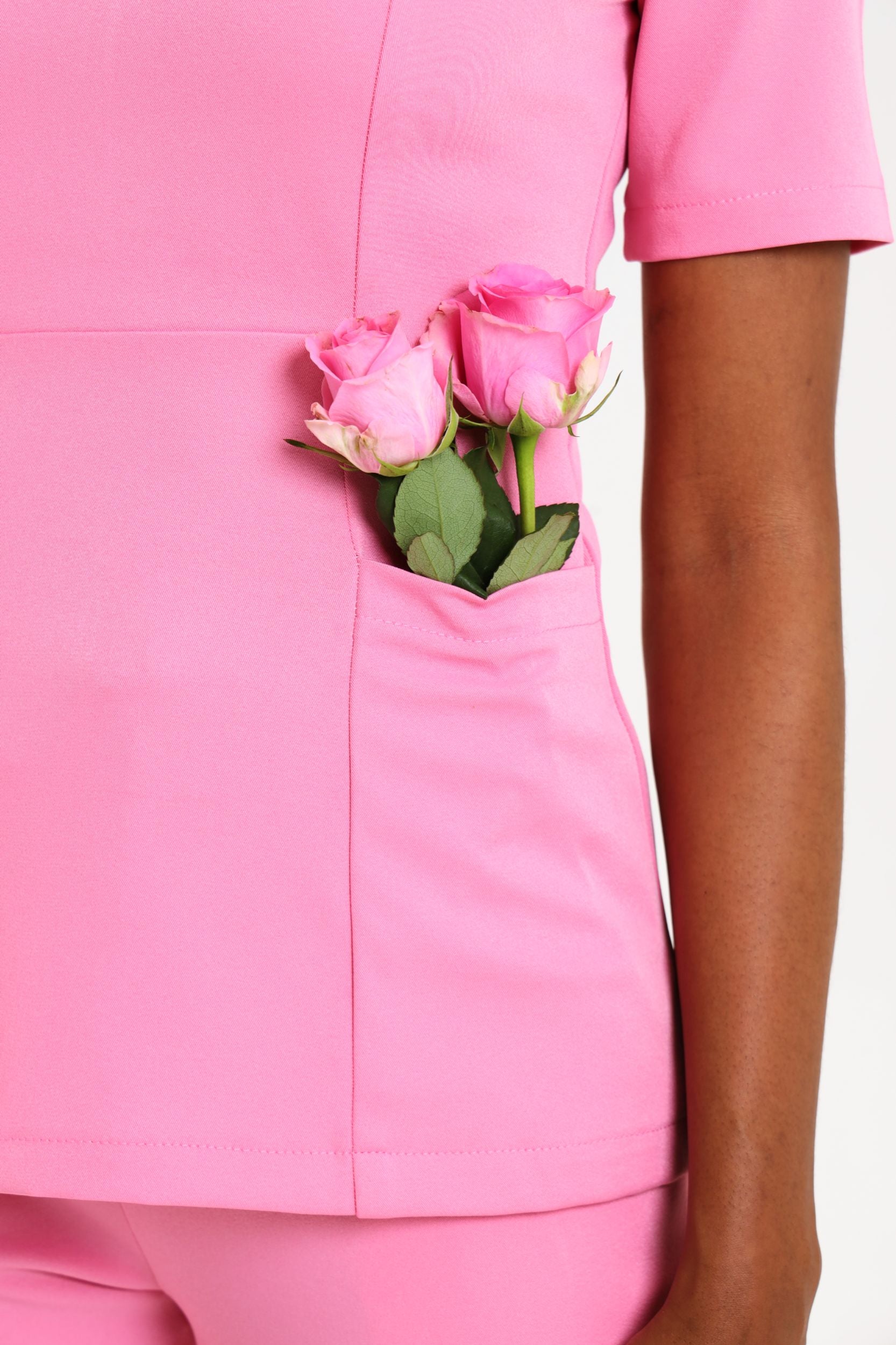 THE LADIES ELEGANT-STYLE TOP - Greens Medi Scrubs South Africa - Premium Medical Uniforms & Apparel - Delivery Across SA