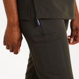 NEW LADIES ROUND PETAL TOP - Greens Medi Scrubs South Africa - Premium Medical Uniforms & Apparel - Delivery Across SA
