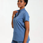 NEW LADIES MANDARIN FEMME TOP - Greens Medi Scrubs South Africa - Premium Medical Uniforms & Apparel - Delivery Across SA