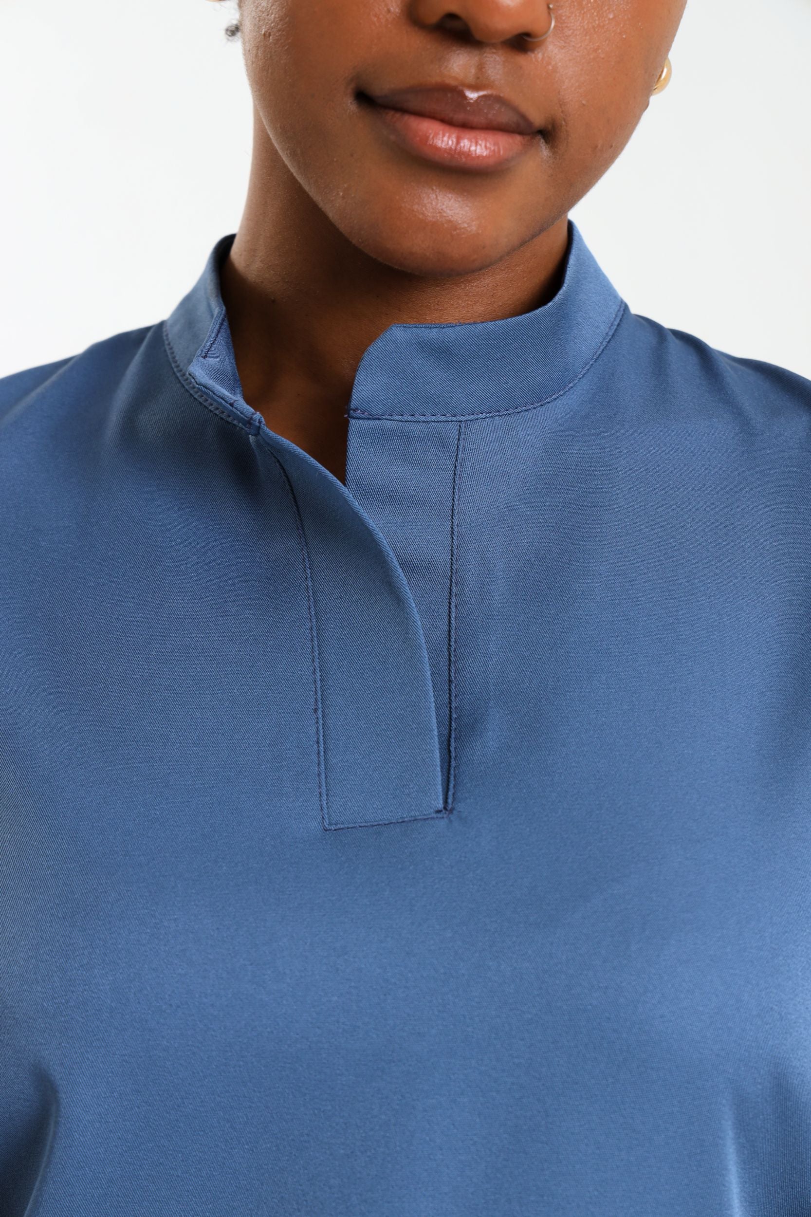 NEW LADIES MANDARIN FEMME TOP - Greens Medi Scrubs South Africa - Premium Medical Uniforms & Apparel - Delivery Across SA