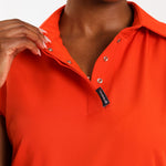 NEW LADIES PRO-COLLARED DRESS WITH PETAL SLEEVE - Greens Medi Scrubs South Africa - Premium Medical Uniforms & Apparel - Delivery Across SA