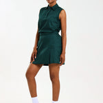 NEW LADIES PRO-COLLARED SLEEVELESS TOP - Greens Medi Scrubs South Africa - Premium Medical Uniforms & Apparel - Delivery Across SA