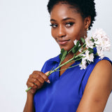 NEW LADIES V-COLLARED SLEEVELESS DRESS - Greens Medi Scrubs South Africa - Premium Medical Uniforms & Apparel - Delivery Across SA