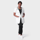 LADIES LUXE LAB COAT - Greens Medi Scrubs South Africa - Premium Medical Uniforms & Apparel - Delivery Across SA