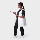 LADIES LUXE COLLARLESS PROFESSIONAL WAISTCOAT - Greens Medi Scrubs South Africa - Premium Medical Uniforms & Apparel - Delivery Across SA