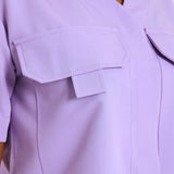 NEW LADIES LUX BOX CROP SHIRT - Greens Medi Scrubs South Africa - Premium Medical Uniforms & Apparel - Delivery Across SA