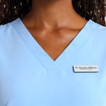 THE LUX LADIES V-NECK FEMME TOP - Greens Medi Scrubs South Africa - Premium Medical Uniforms & Apparel - Delivery Across SA