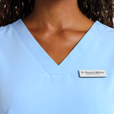 THE LUX LADIES V-NECK FEMME TOP - Greens Medi Scrubs South Africa - Premium Medical Uniforms & Apparel - Delivery Across SA