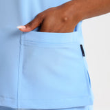 THE LUX LADIES V-NECK FEMME TOP - Greens Medi Scrubs South Africa - Premium Medical Uniforms & Apparel - Delivery Across SA