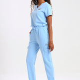 THE LUX LADIES V-NECK FEMME TOP - Greens Medi Scrubs South Africa - Premium Medical Uniforms & Apparel - Delivery Across SA