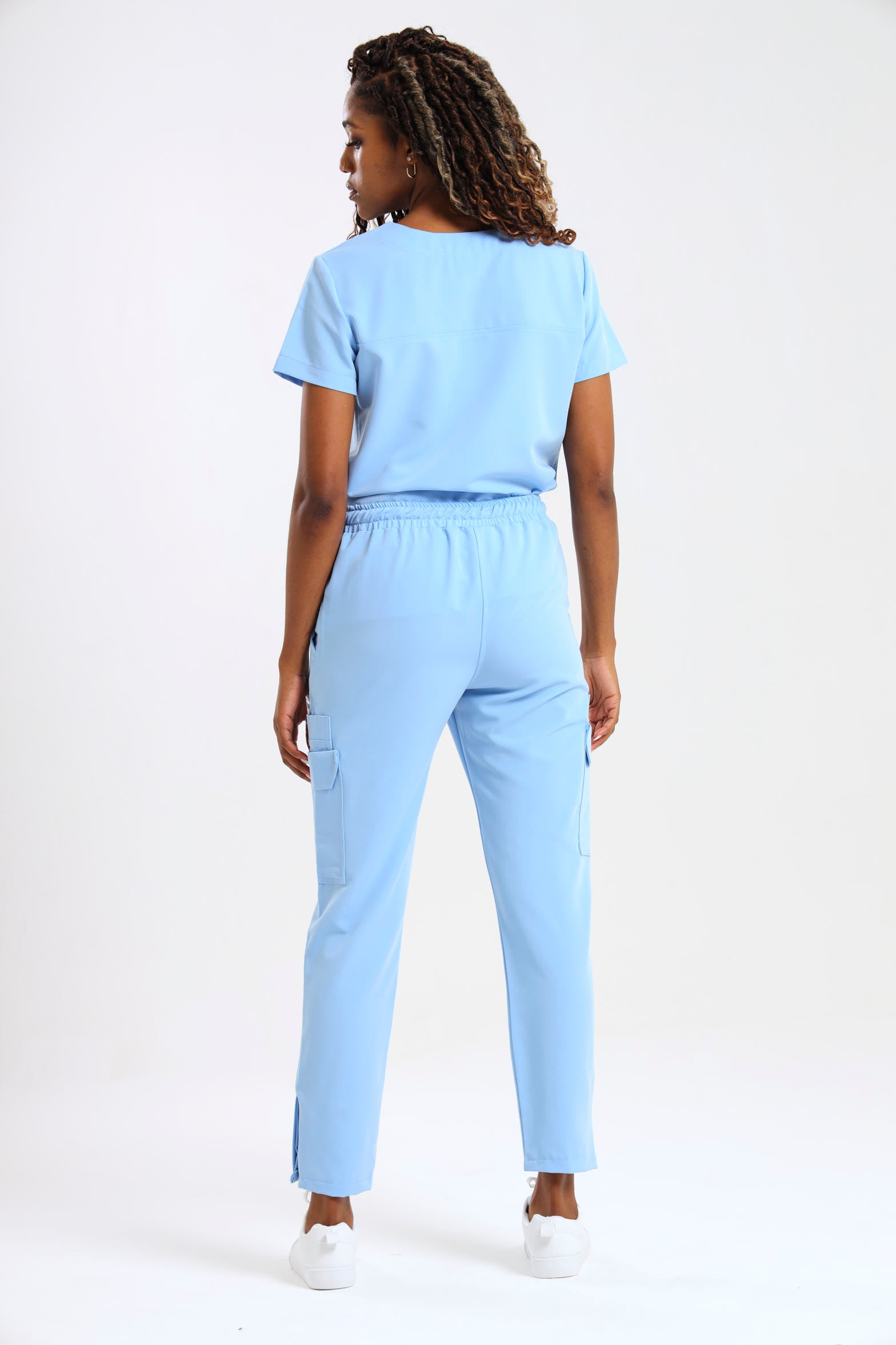THE LADIES LUX STRAIGHT-LEG PANTS - Greens Medi Scrubs South Africa - Premium Medical Uniforms & Apparel - Delivery Across SA