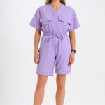 NEW LADIES LUX BOX CROP SHIRT - Greens Medi Scrubs South Africa - Premium Medical Uniforms & Apparel - Delivery Across SA