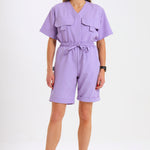 NEW LADIES LUX BOX CROP SHIRT - Greens Medi Scrubs South Africa - Premium Medical Uniforms & Apparel - Delivery Across SA