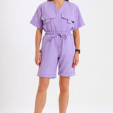 NEW LADIES LUX BOX CROP SHIRT - Greens Medi Scrubs South Africa - Premium Medical Uniforms & Apparel - Delivery Across SA