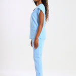 THE LUX LADIES NALEDI TULIP TOP - Greens Medi Scrubs South Africa - Premium Medical Uniforms & Apparel - Delivery Across SA