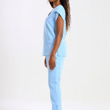 THE LUX LADIES NALEDI TULIP TOP - Greens Medi Scrubs South Africa - Premium Medical Uniforms & Apparel - Delivery Across SA