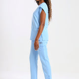 THE LUX LADIES NALEDI TULIP TOP - Greens Medi Scrubs South Africa - Premium Medical Uniforms & Apparel - Delivery Across SA