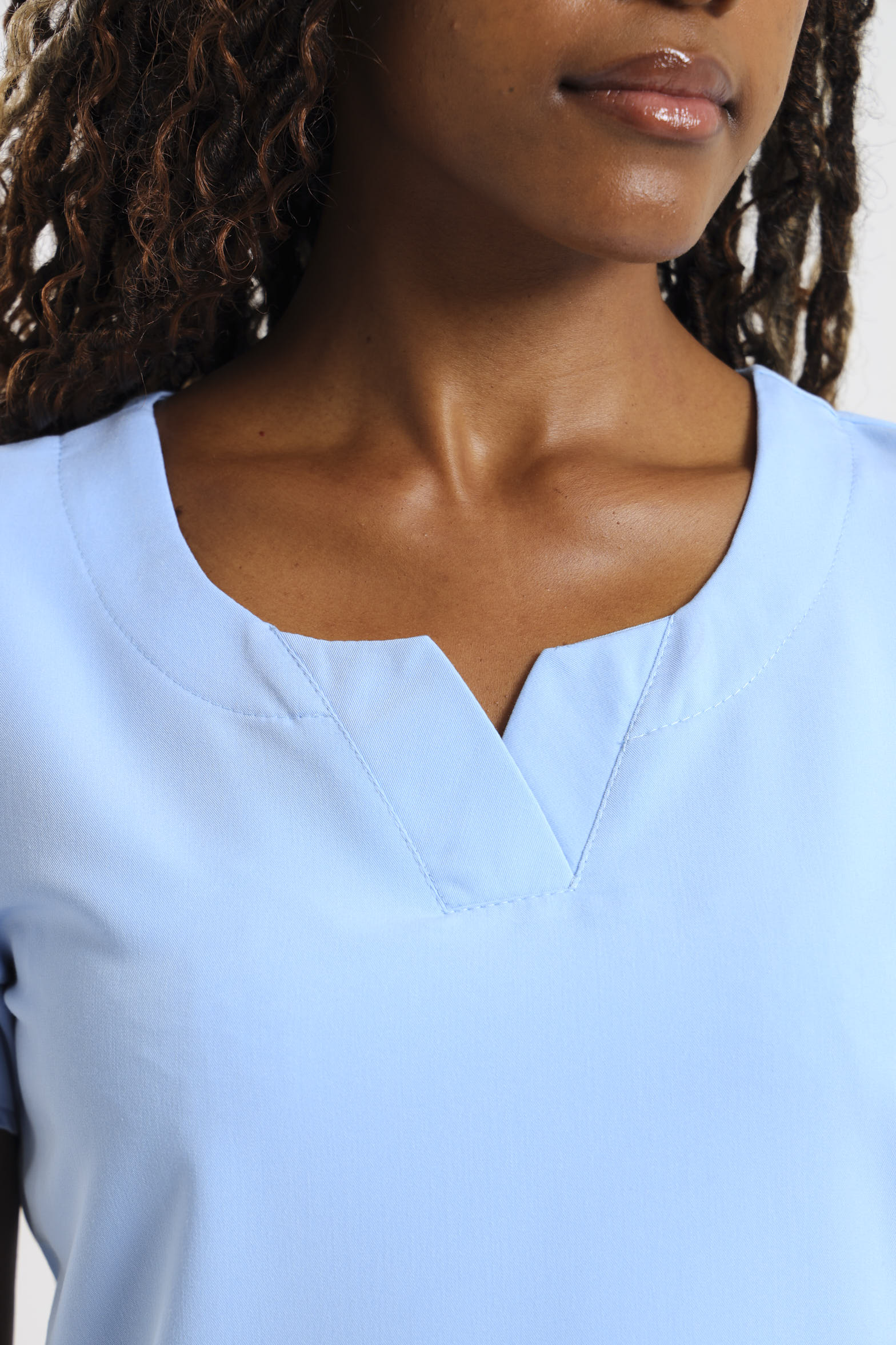 THE LUX LADIES NALEDI TULIP TOP - Greens Medi Scrubs South Africa - Premium Medical Uniforms & Apparel - Delivery Across SA