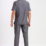 THE LUX MENS MANDARIN TOP - Greens Medi Scrubs South Africa - Premium Medical Uniforms & Apparel - Delivery Across SA