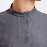 THE LUX MENS MANDARIN TOP - Greens Medi Scrubs South Africa - Premium Medical Uniforms & Apparel - Delivery Across SA