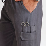 THE MENS LUX STRAIGHT-LEG PANTS - Greens Medi Scrubs South Africa - Premium Medical Uniforms & Apparel - Delivery Across SA