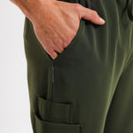 THE MENS LUX STRAIGHT-LEG PANTS - Greens Medi Scrubs South Africa - Premium Medical Uniforms & Apparel - Delivery Across SA