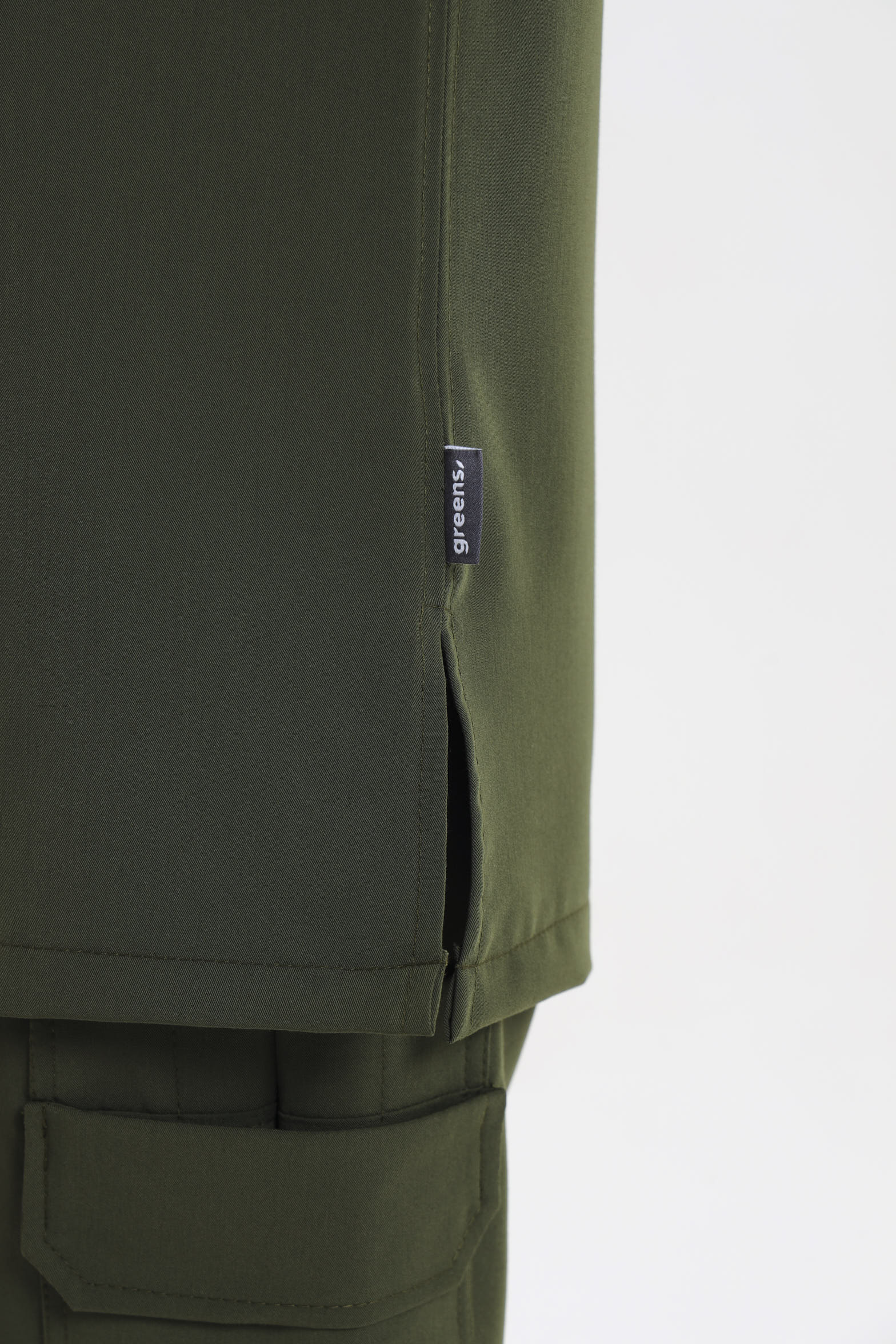 THE LUX LADIES V-NECK PETAL TOP - Greens Medi Scrubs South Africa - Premium Medical Uniforms & Apparel - Delivery Across SA