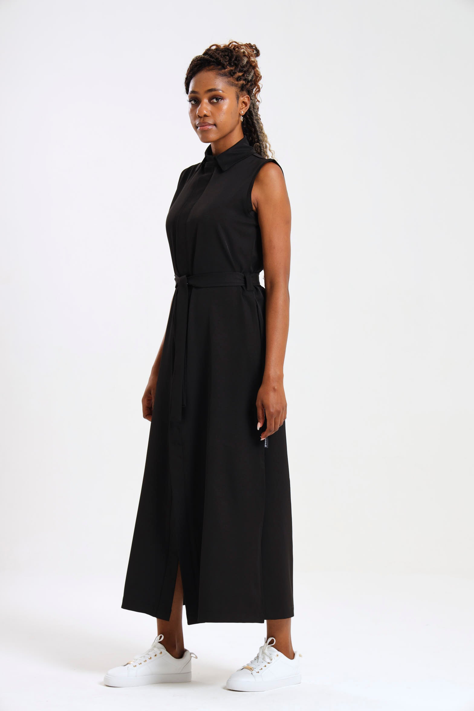 NEW LADIES SLEEVELESS MODEST DRESS - Greens Medi Scrubs South Africa - Premium Medical Uniforms & Apparel - Delivery Across SA