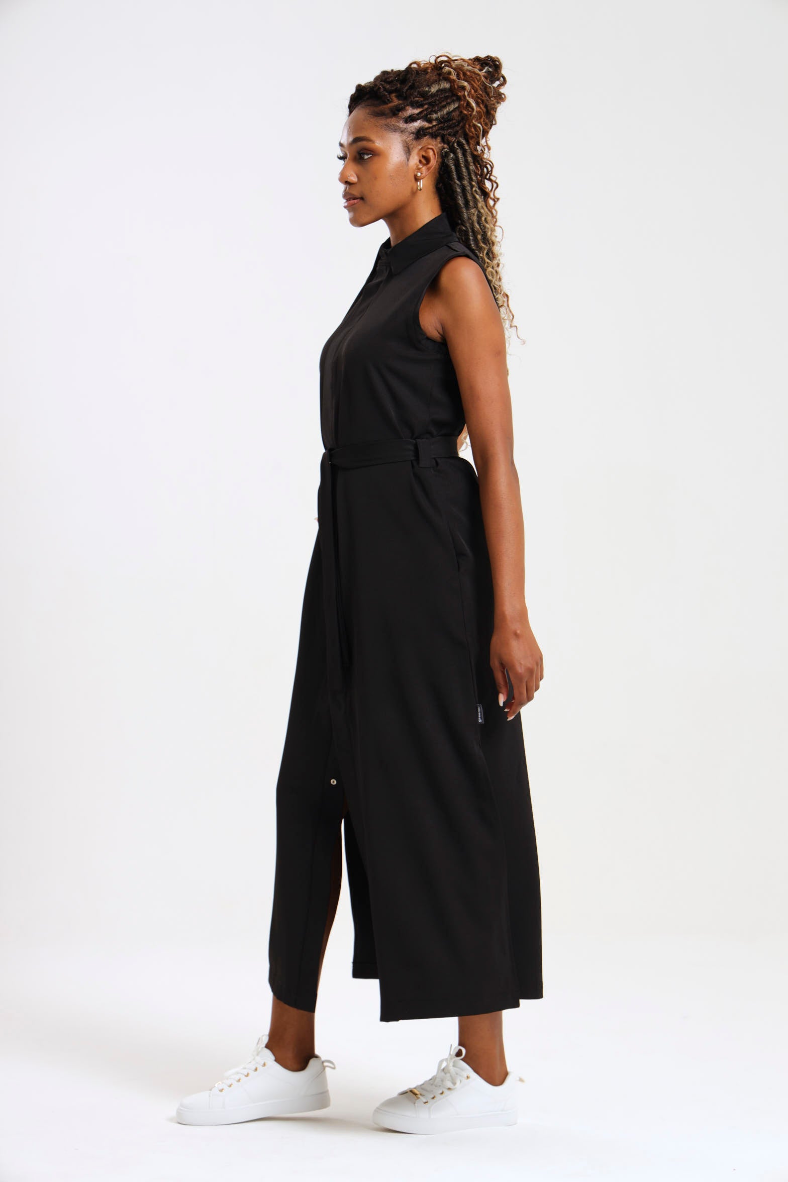 NEW LADIES SLEEVELESS MODEST DRESS - Greens Medi Scrubs South Africa - Premium Medical Uniforms & Apparel - Delivery Across SA