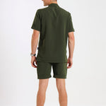 THE LUX MENS MANDARIN TOP - Greens Medi Scrubs South Africa - Premium Medical Uniforms & Apparel - Delivery Across SA