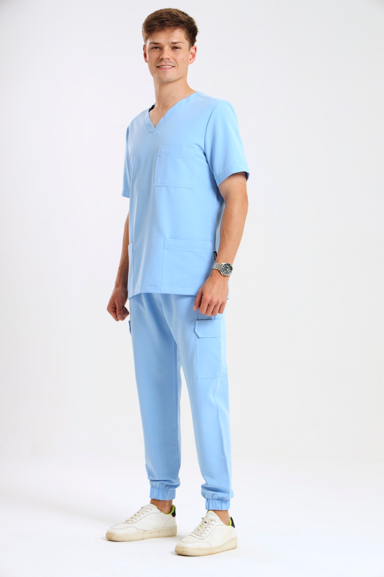 THE MENS LUX JOGGER PANTS - Greens Medi Scrubs South Africa - Premium Medical Uniforms & Apparel - Delivery Across SA