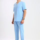 THE LUX MENS V-NECK TOP - Greens Medi Scrubs South Africa - Premium Medical Uniforms & Apparel - Delivery Across SA