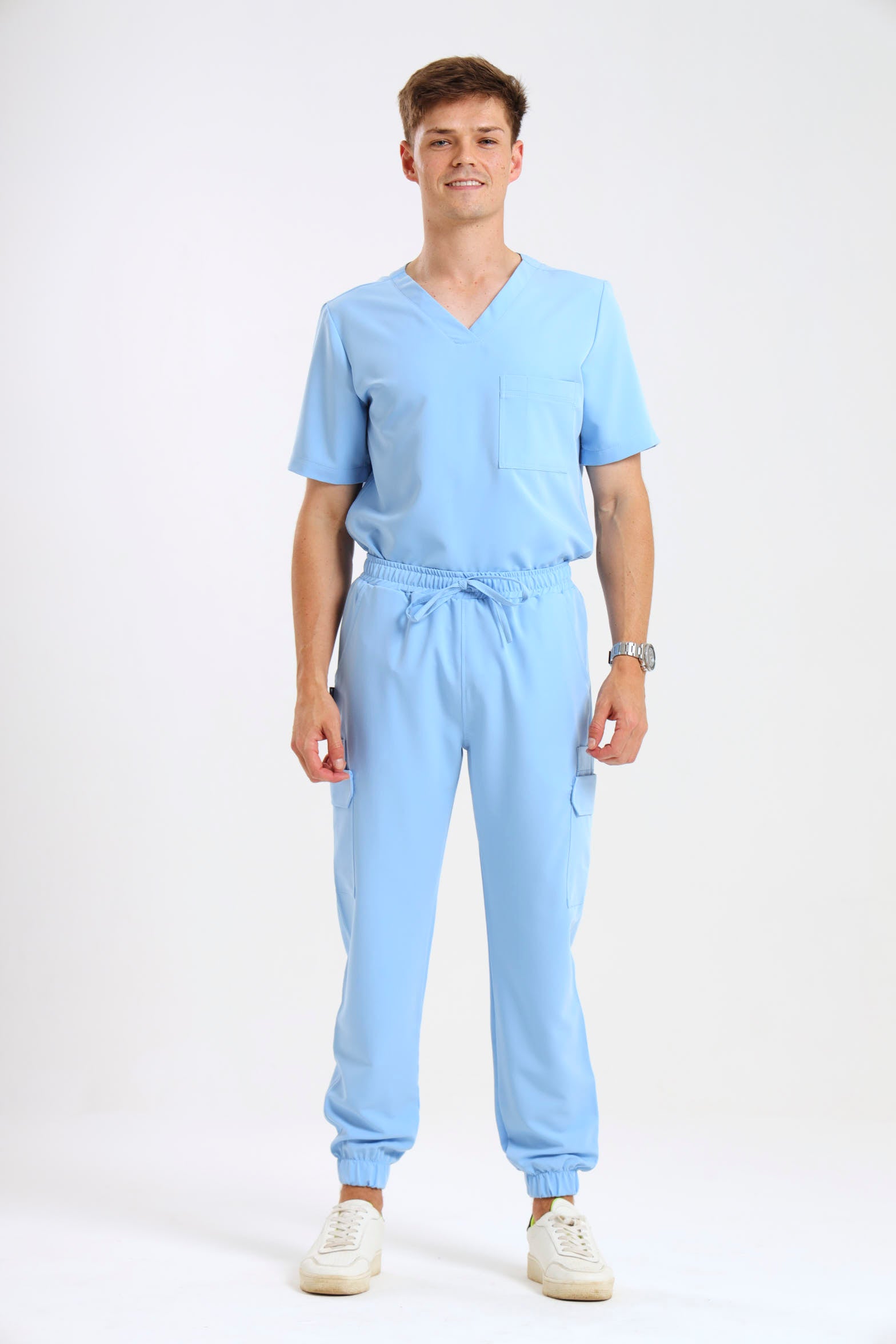 THE MENS LUX JOGGER PANTS - Greens Medi Scrubs South Africa - Premium Medical Uniforms & Apparel - Delivery Across SA
