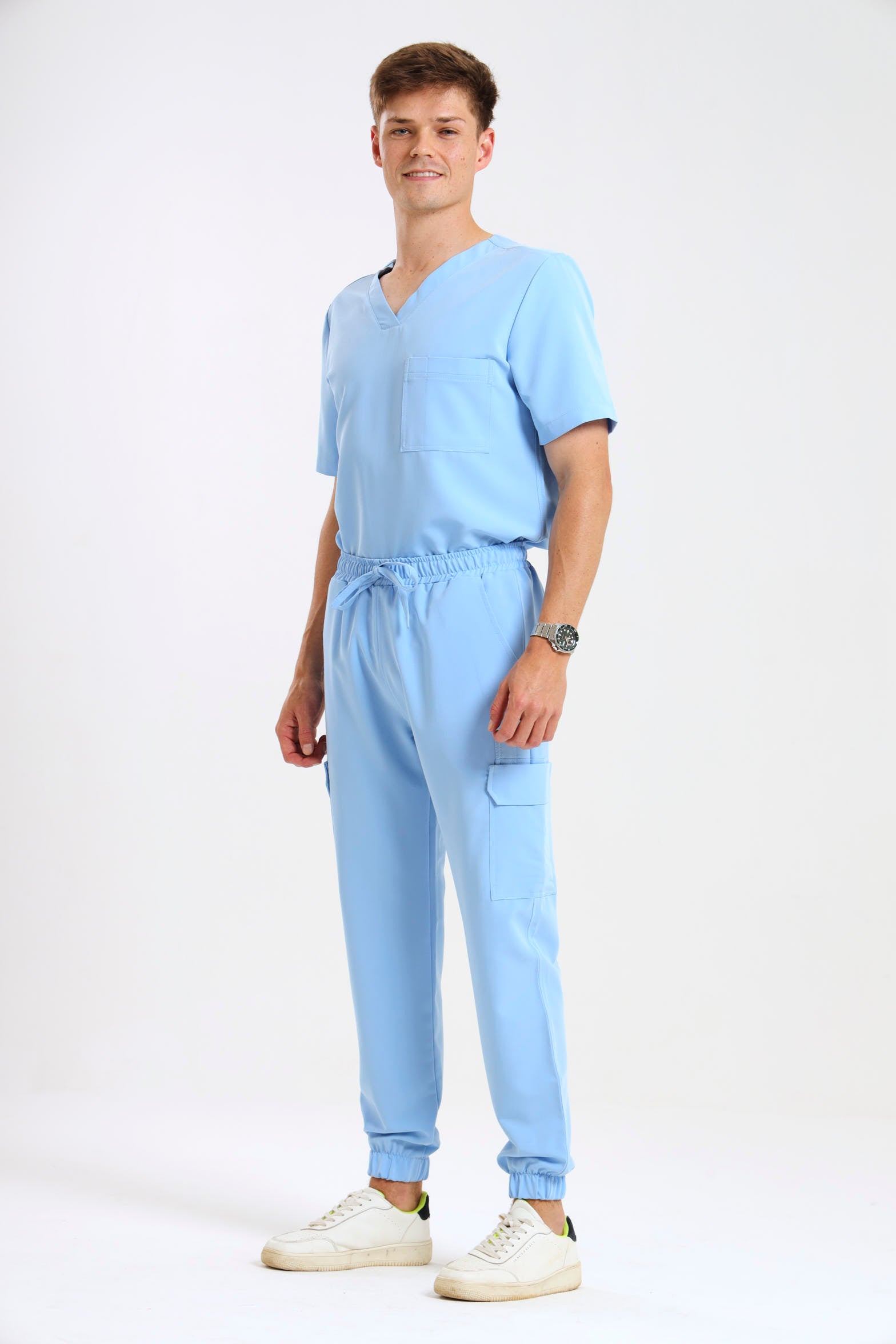 THE MENS LUX JOGGER PANTS - Greens Medi Scrubs South Africa - Premium Medical Uniforms & Apparel - Delivery Across SA
