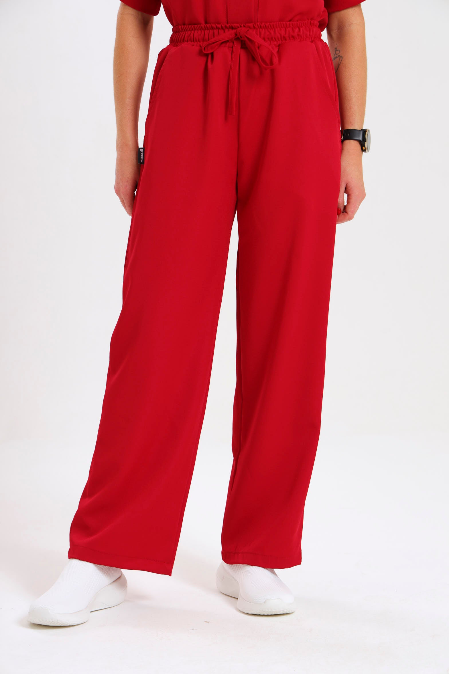 NEW LADIES WIDELEG PANTS - Greens Medi Scrubs South Africa - Premium Medical Uniforms & Apparel - Delivery Across SA