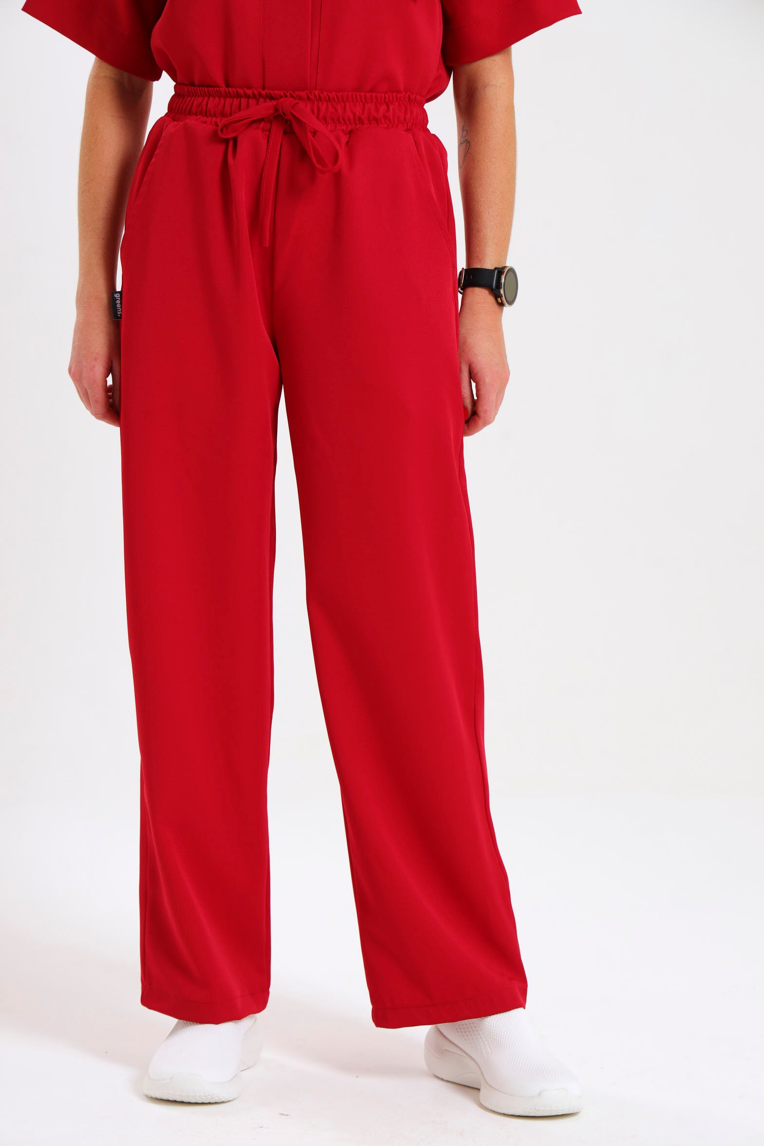NEW LADIES WIDELEG PANTS - Greens Medi Scrubs South Africa - Premium Medical Uniforms & Apparel - Delivery Across SA