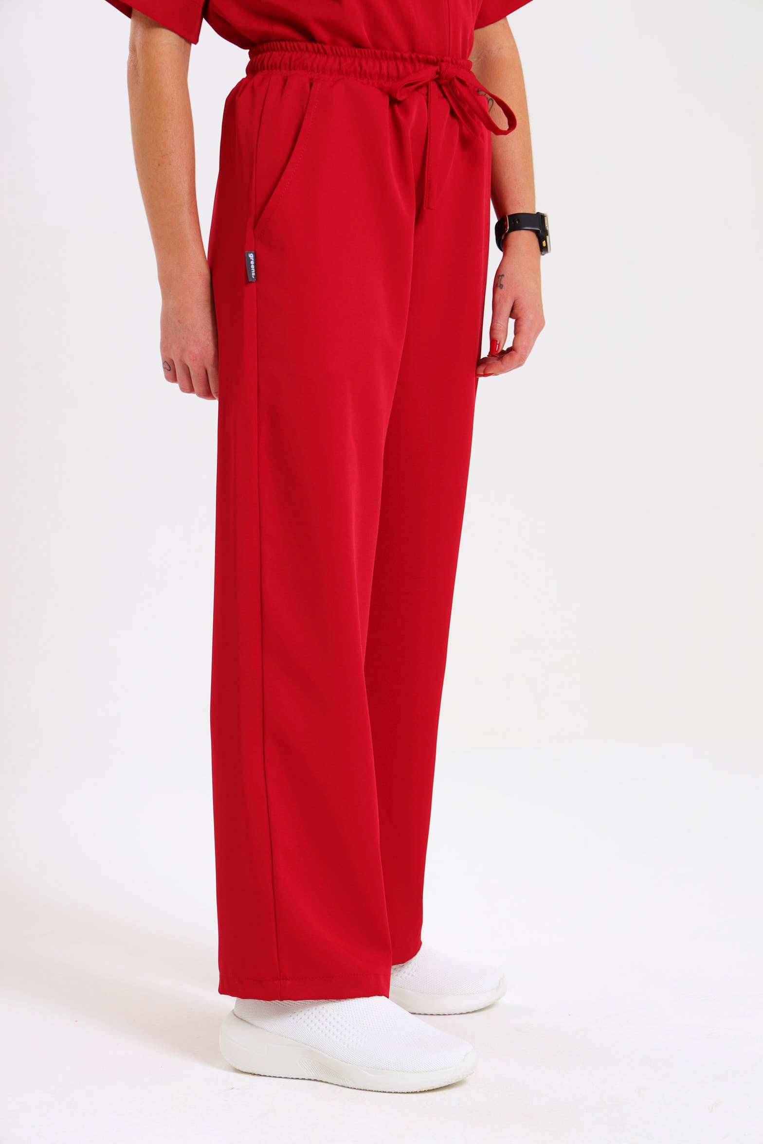 NEW LADIES WIDELEG PANTS - Greens Medi Scrubs South Africa - Premium Medical Uniforms & Apparel - Delivery Across SA